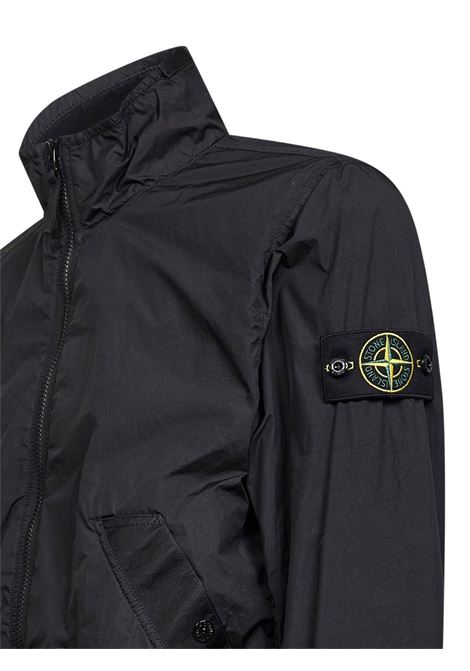 giacca 4100111 uomo blu nera STONE ISLAND | L1S15 4100111 S0A23V0029